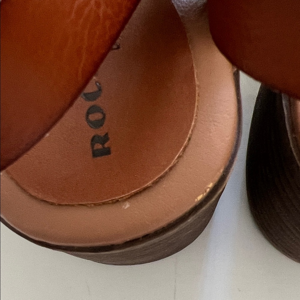 Rock & Candy Brown Leather Ninah Double-Strap Ankle Sandals by Zigi - Picture 11 of 12